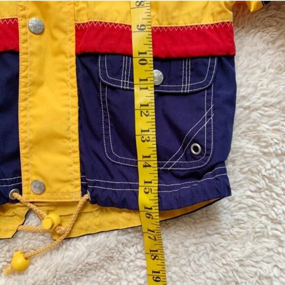 3T jacket windbreaker vintage primary colors Twinnies - Picture 5 of 8